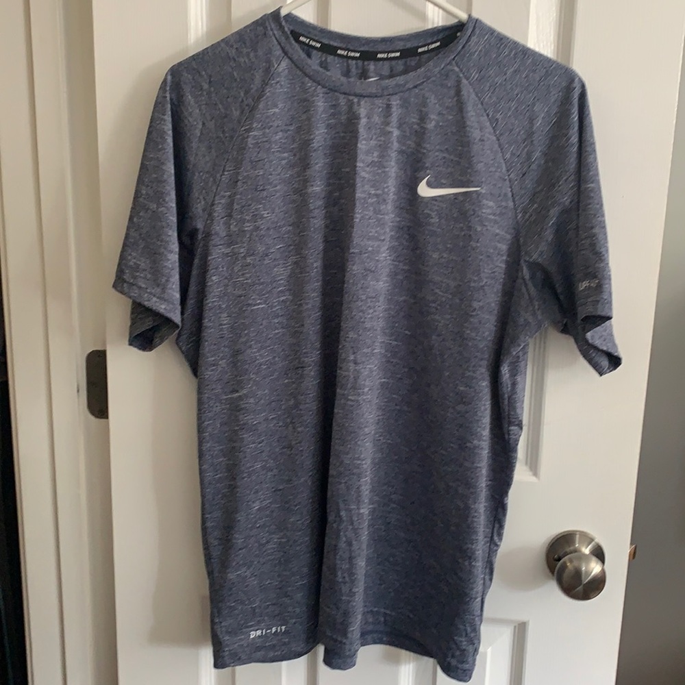 Nike swim tshirt large